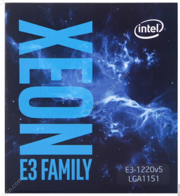 英特尔 Intel至强四核E3-1220v5盒装CPU处理器服务器CPU