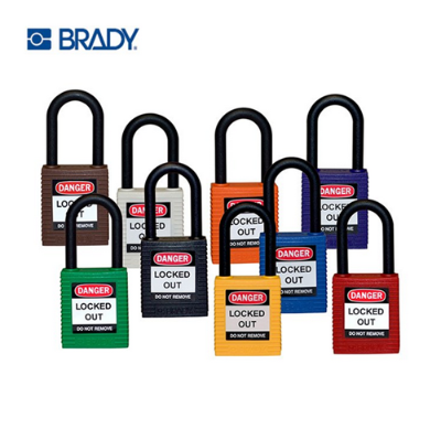 贝迪 Brady 通体绝缘,锁梁高度1.5123324 安全挂锁