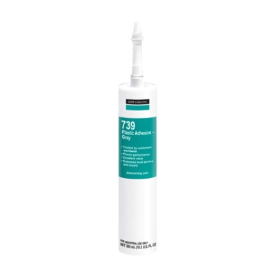 Dowsil 739 PLASTIC ADH GRAY 300ML 有机硅