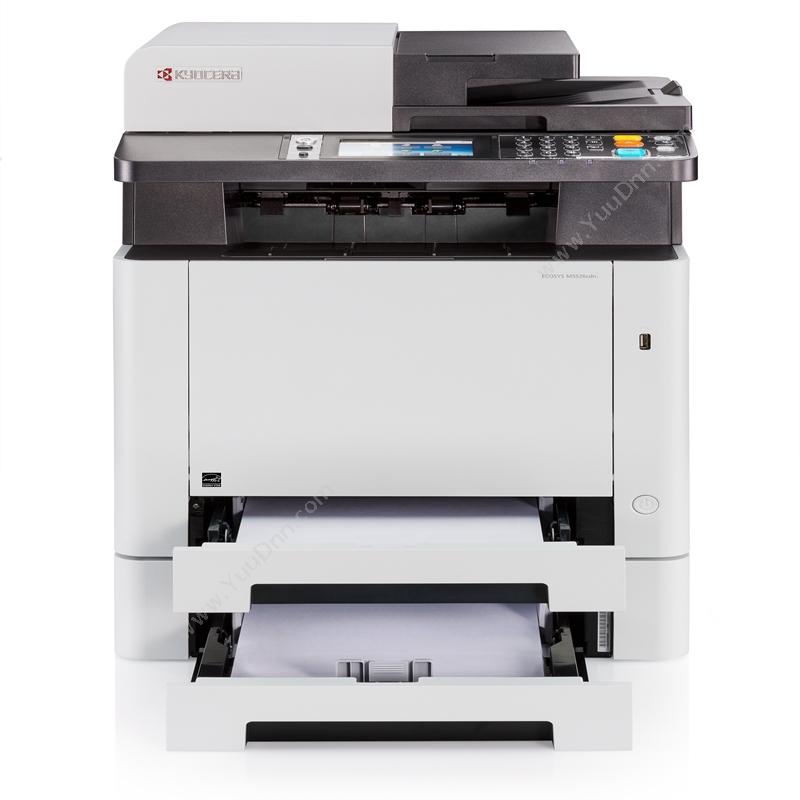 京瓷 Kyocera M5526cdn 彩色 A4   彩色双面网络打印/复印/扫描/传真激光打印一体机 A4彩色激光打印机