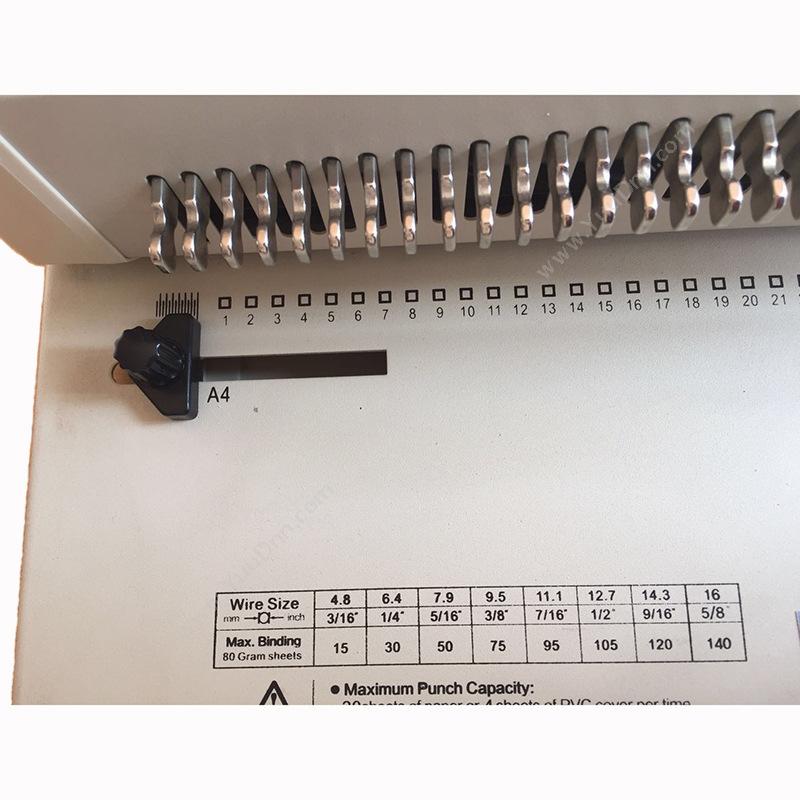 力晴 Leachin w200 手动 手动打孔铁圈装订机