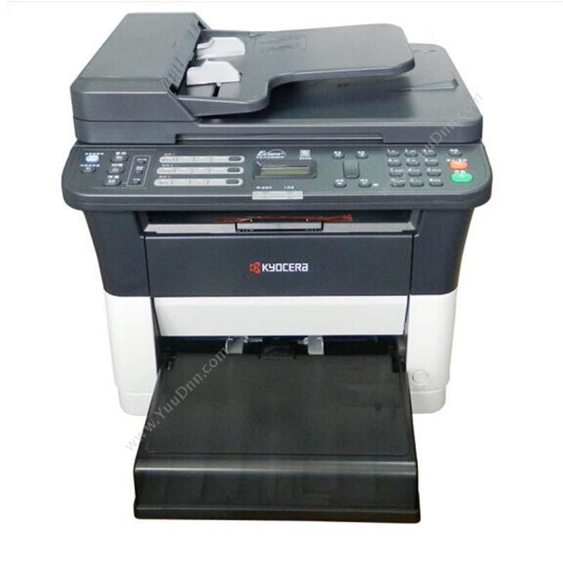 京瓷 Kyocera FS-1125MFP (黑白)激光打印/复印/扫描/传真，自动双面，有线网络 A4幅面 (黑白) 纸箱 打印/复印/扫描/传真，A4幅面，自动双面，有线网络 A4黑白激光打印机