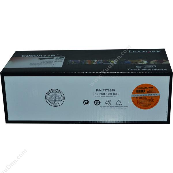 利盟 Lexmark E260A11P 墨粉 3500页（黑）（适用 E260d/E260dn、E360d/E360dn、3500页） 墨盒