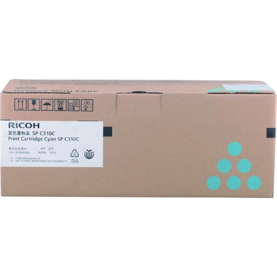 理光 Ricoh C310C型（406341） 墨粉 2.5K（蓝）（适用 SP C231SF/312DN/242DN/242SF ） 墨盒