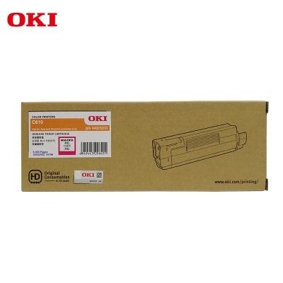 日冲 OKI C610 墨粉 6000页（红） 44315310（适用C610dn） 墨盒