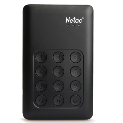 朗科 Netac K588-500G  2.5寸 USB3.0（黑） 移动硬盘