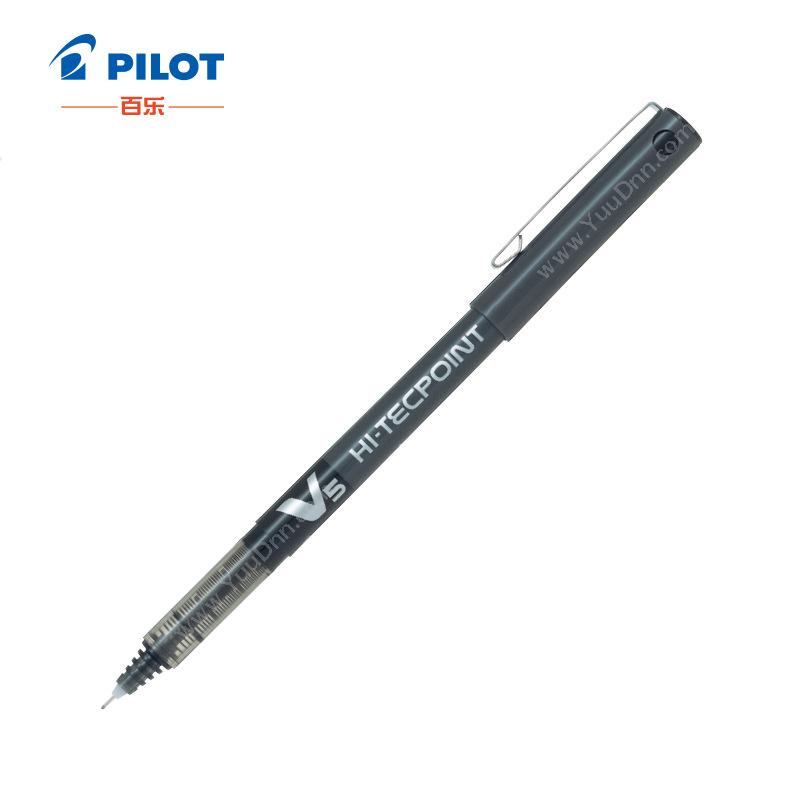 百乐 Pilot BX-V5-B 威宝走珠笔 0.5MM （黑） 插盖式中性笔