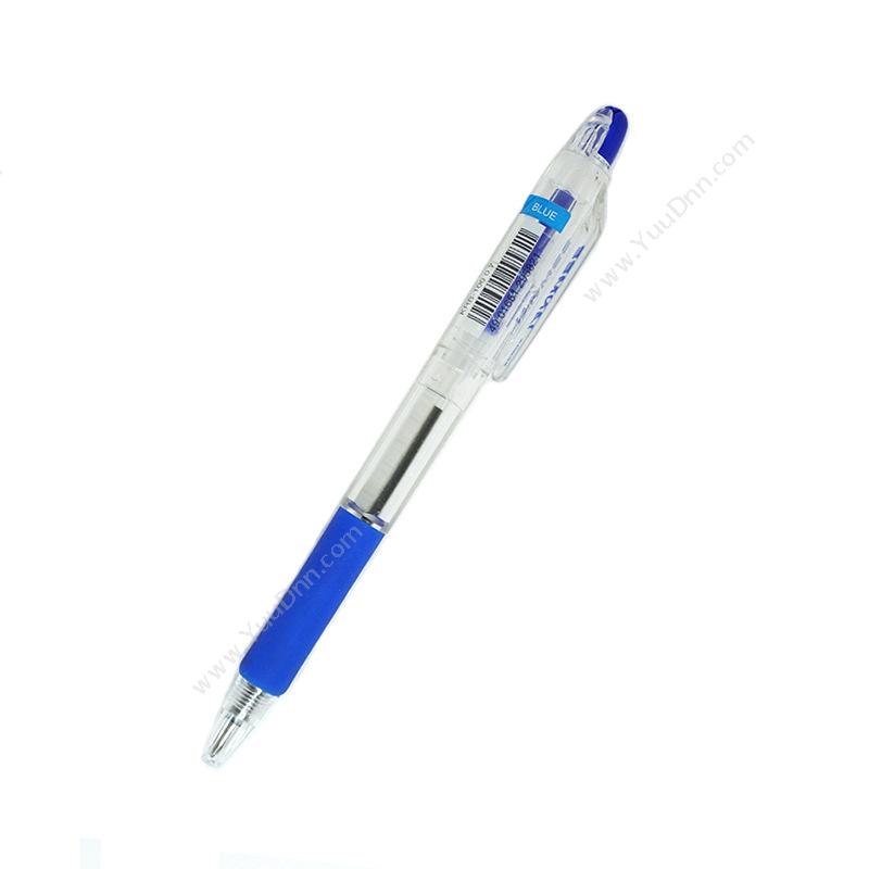 日本斑马 ZebraPen 按擎型圆珠笔KRB-100-BL（兰色，10支/盒） 按压式圆珠笔