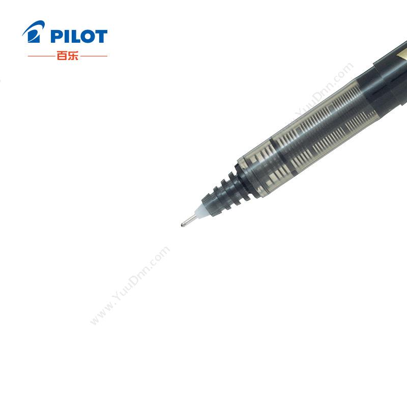 百乐 Pilot 0.7 V7威宝走珠笔BX-V7-B （黑）（12支/盒） 插盖式中性笔