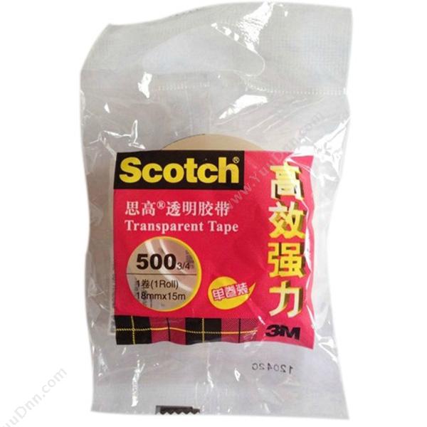 思高 Scotch 500  18MM*15M 透明胶带