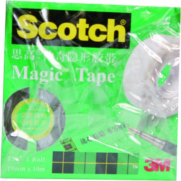 思高 Scotch 810 神奇 19mm*10m、3/4寸*10m 隐形胶带