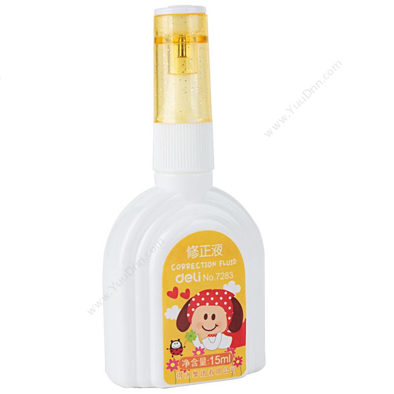 得力 Deli 7283 卡通 15ml 混色 修正液