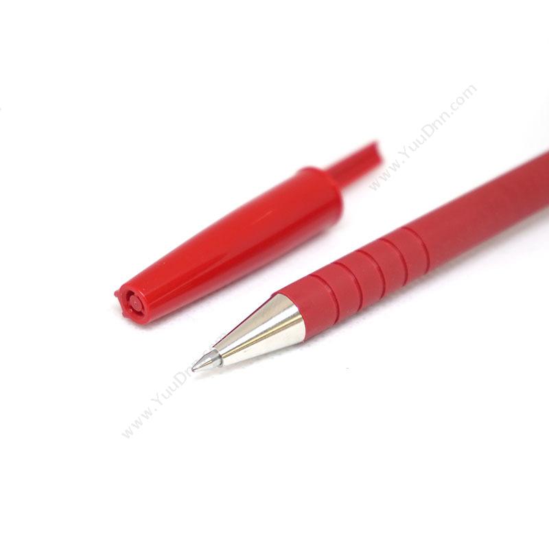 日本斑马 ZebraPen橡胶杆圆珠笔R-8000（（红），10支/盒）插盖式中性笔