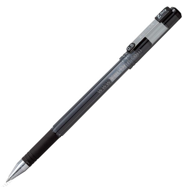 日本斑马 ZebraPen0.5mm插盖中性笔C-JJ1-CN（（黑），10支/盒）插盖式中性笔