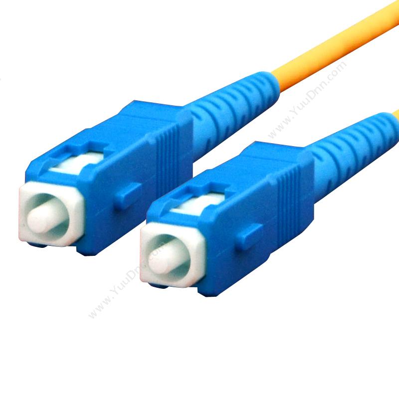酷比客 L-CubicLCCPSFSCSCYW-40M 单模单芯  公对公 （黄） 用于信号传输和数据传输电信网等单模光纤跳线