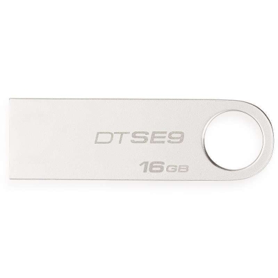 金士顿 Kingston DTSE9H  16GB 金属(银） U盘