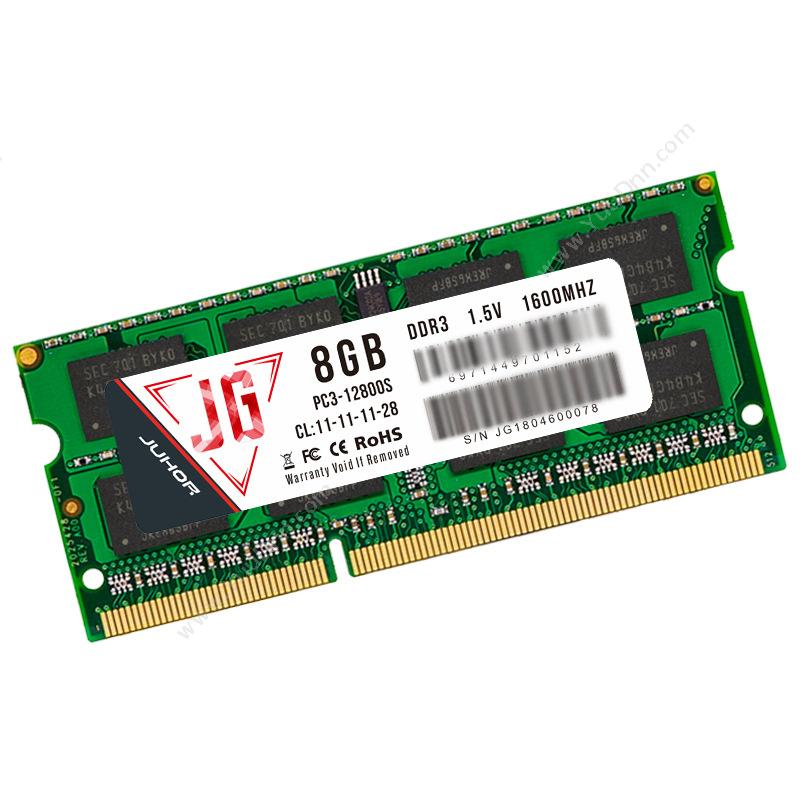 玖合 Juhor 精工系列 DDR3 8G 1600（黑） 内存