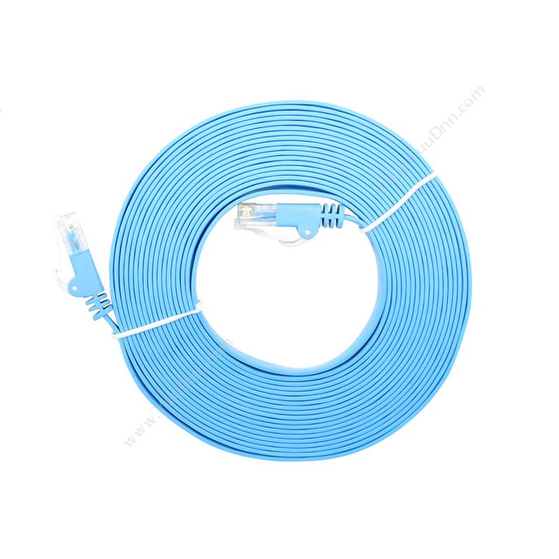 酷比客 L-Cubic LCLN6SBBU-1M 六类非屏蔽纯铜扁平（蓝） 六类