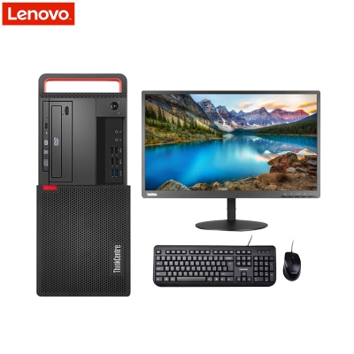 联想 Lenovo M720T 19.5英寸 I5-85004G1TW10P3Y（黑） 电脑套装