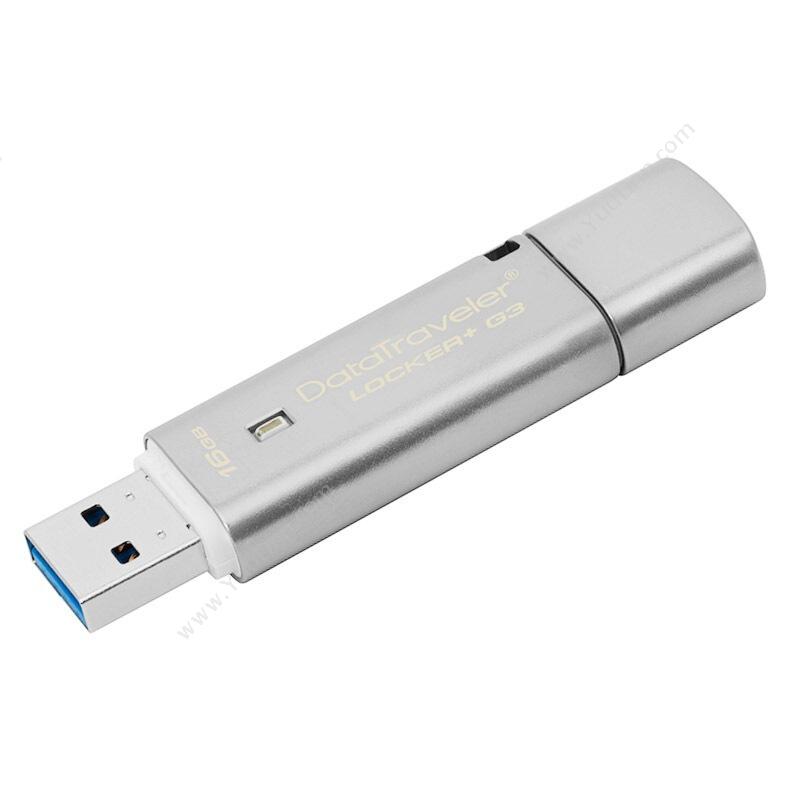 金士顿 Kingston DTLPG3/16GB  DTLPG3 256位AES硬件金属加密 USB3（银） U盘