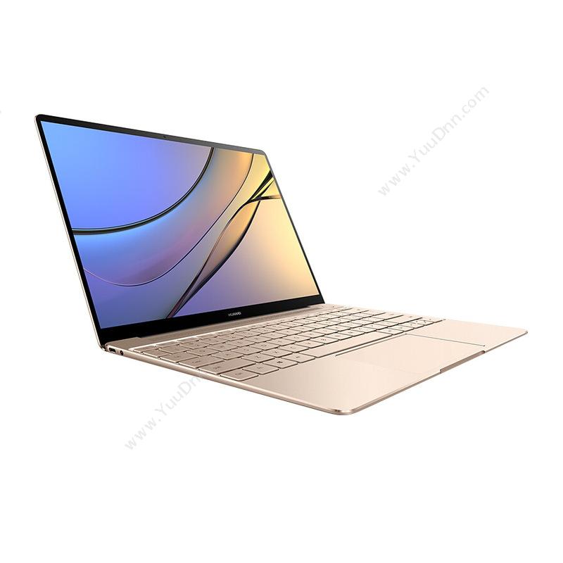 华为 Huawei WT-W09  MateBook X（金）  i5-7200U/集成/8GB/256GB/集显/无光驱/LED/13.3英寸/2年保修/DOS 笔记本