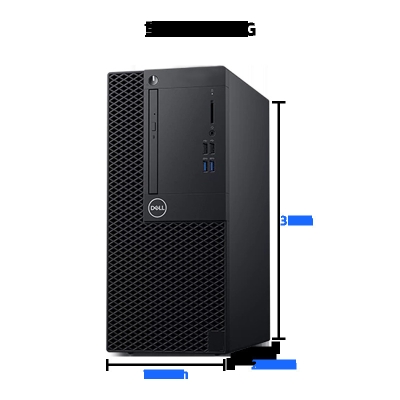 戴尔 Dell OptiPlex3050 Tower I5-7500/内存：8G/硬盘    ：128G固态+1TB/DVD刻录/集成显卡/21.5寸LED/DOS/3年保修（支持Win7）台式机20190919-28 电脑套装