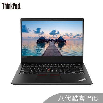 联想Thinkpad E490  i5-8265U 8G 256GSSD FHD 2G独显 消光黑 笔记本