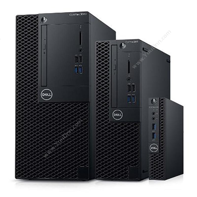 戴尔 Dell OptiPlex 3060 Tower 231310 台式机电脑（i5-8500/8G/1T/集显/DVDRW/硬盘保护/22显示器） 电脑套装