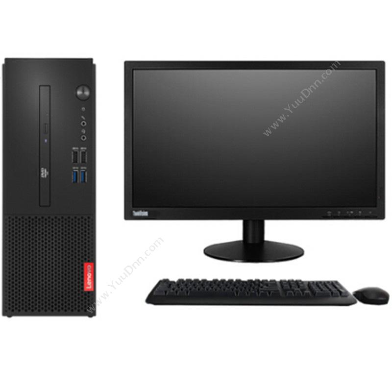 联想 Lenovo 启天M420-D002(C） 套机 i3-8100（黑）  /B360/4GB/1TB/集成/DVDRW/21.5英寸/保修3年/DOS 电脑套装