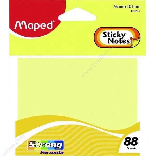 马培德 Maped 758310AA 彩色可再贴便条纸 76mm*101mm 报事贴