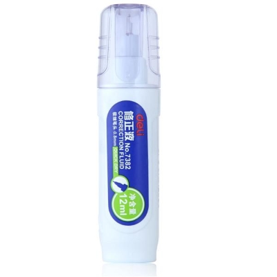 得力 Deli 7382 环保（576只/箱） 12ml 修正液