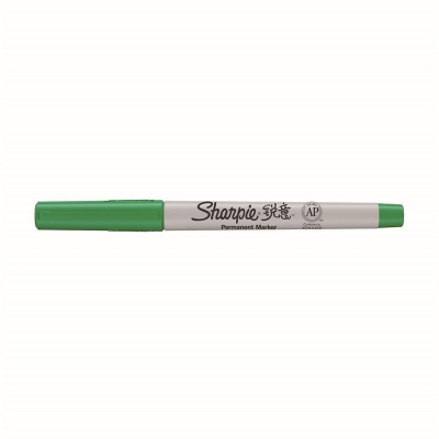 锐意 Sharpie Ultra Fine 防褪色马克笔 极细 绿色 单头记号笔