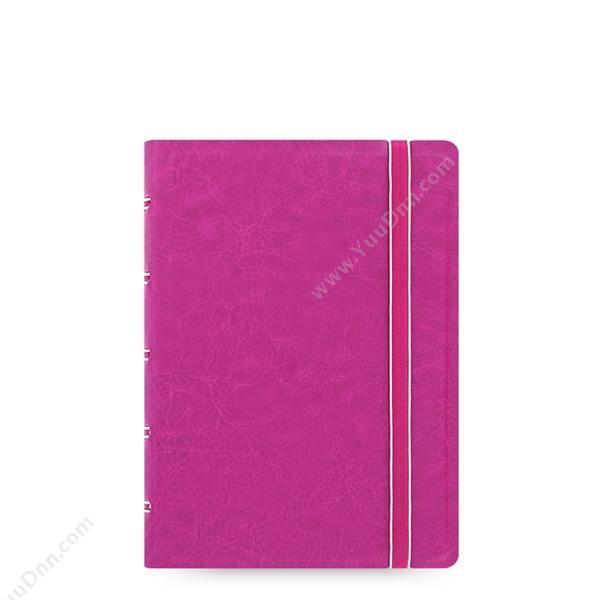 斐来仕 Filofax115005 口袋型再装型笔记本 A7 紫（红）活页