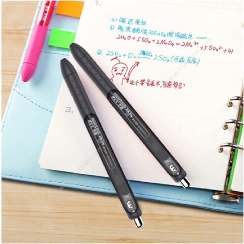 缤乐美 Papermate P1 意趣中性笔 0.5mm （黑） 按压式中性笔