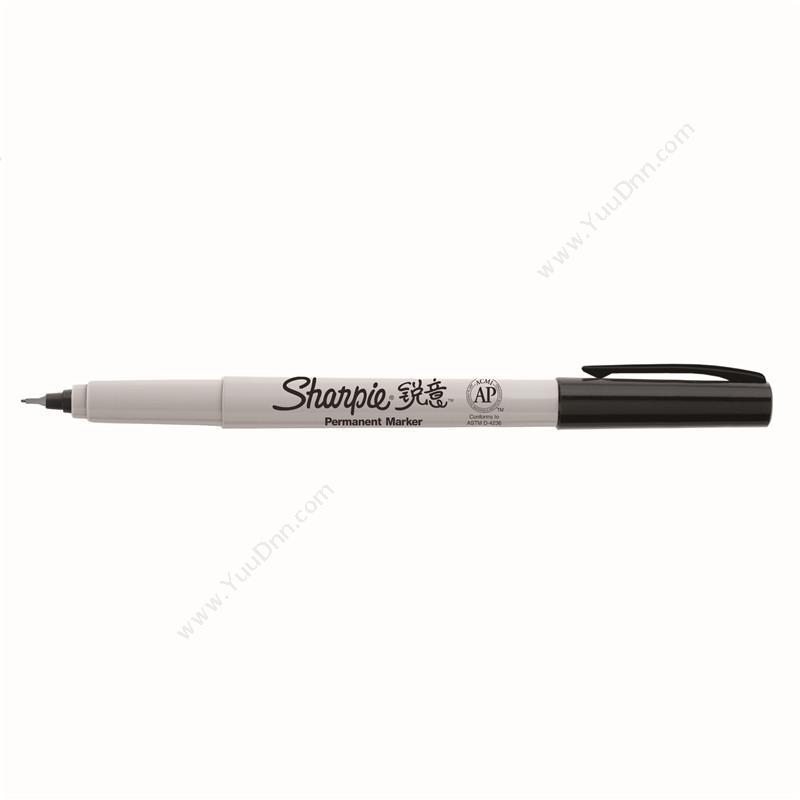 锐意 Sharpie Ultra Fine 防褪色马克笔 极细 （黑） 单头记号笔