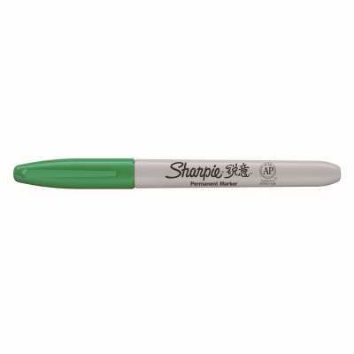 锐意 Sharpie Fine 防褪色马克笔 细 绿色 单头记号笔