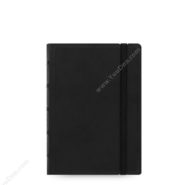 斐来仕 Filofax115001 口袋型再装型笔记本 A7 （黑）活页