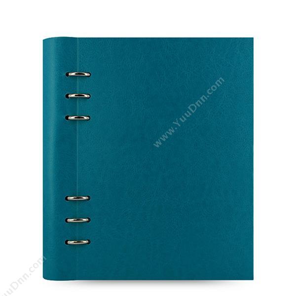 斐来仕 Filofax023612 Clipbook系列剪贴簿PU记事本 A5 铁（蓝）活页