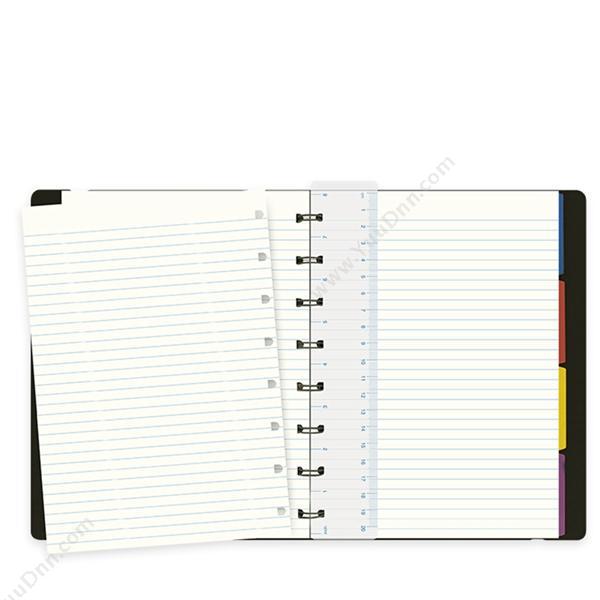 斐来仕 Filofax 115007 再装型笔记本 A5 （黑） 活页