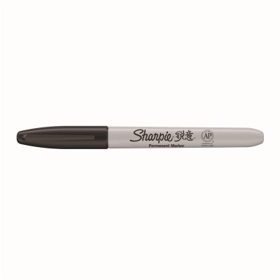 锐意 Sharpie Fine 防褪色马克笔 细 （黑） 单头记号笔