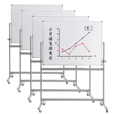 齐富 QiFu tca120*150 支架式双面  （白） 移动白板