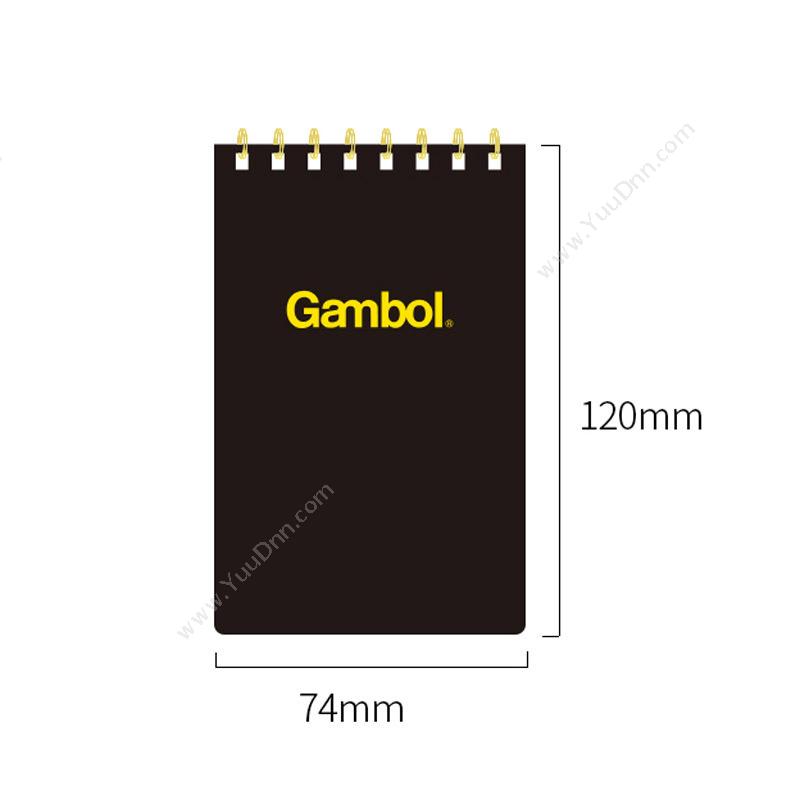 渡边 Gambol WCN-DSA750 螺旋PP面A7 50页 螺旋本