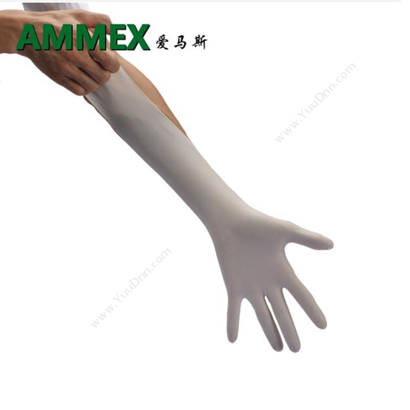 爱马斯 AMMEX TLFCMD46100 一次性使用医用橡胶检测手套（无粉）L 一次性手套