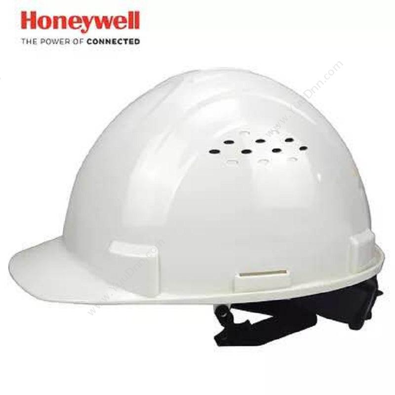 霍尼劳保 Honeywell H99RA101S 带通风孔 标准款四点式下颏带  20顶/箱（白） 安全帽