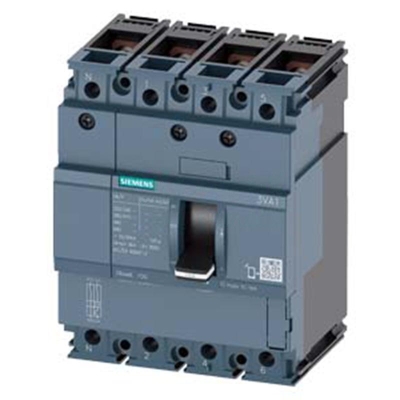 西门子 Siemens 3VA11405GE420AA0 3VA1系列 3VA1M160 R40 TM220N F/4P 塑壳断路器
