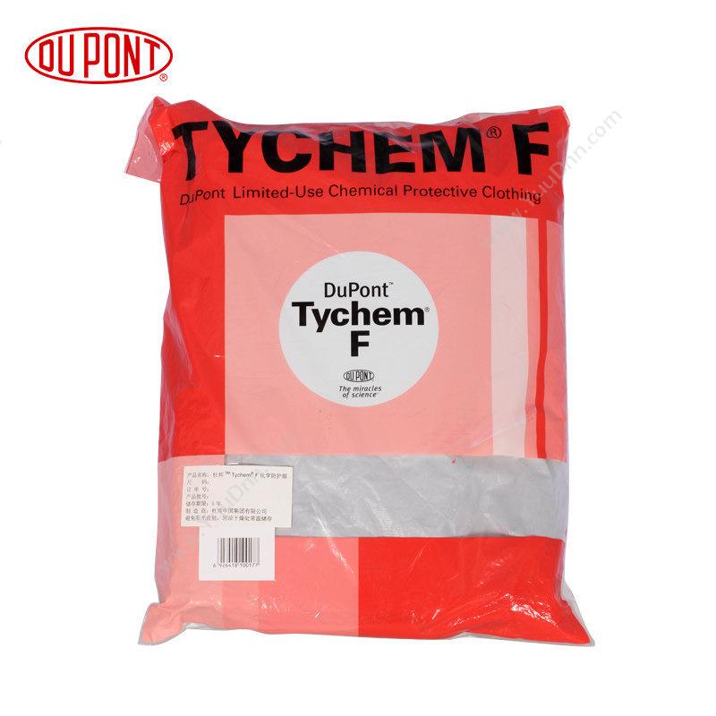 杜邦 Dupont Tychem F  S码 亮银色 25件/箱 耐多种有机物，能够机械抵御上至5巴的压力 防化服