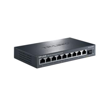 普联 TP-Link TL-SL1210PT 8口百兆PoE交换机千兆上联 百兆网络交换机