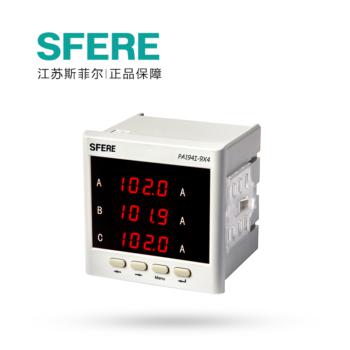 斯菲尔 Sfere 三相交流 数显电流 电力仪表 PA194I-9X4 AC1A 数显表