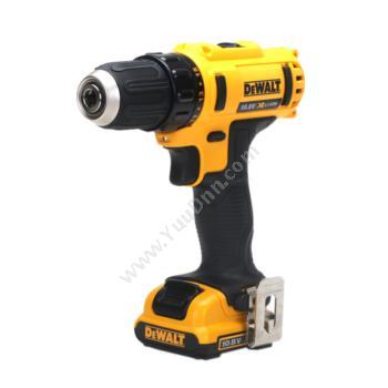 得伟 Dewalt10.8V锂电充电式电钻起子2x2.0Ah电池套装 DCD710DK2-A9充电螺丝批