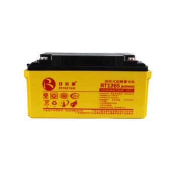 日月潭 Ryton RT(6GFM)系列  密封式阀控  12V65AH RT1265 铅酸蓄电池